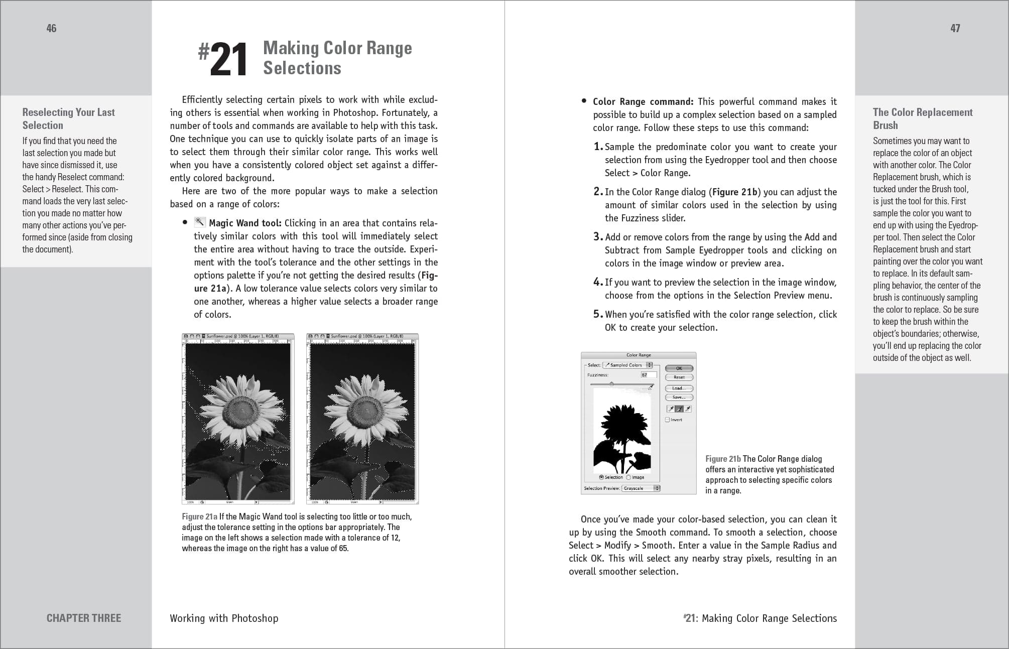 Interior pages and technique breakdowns