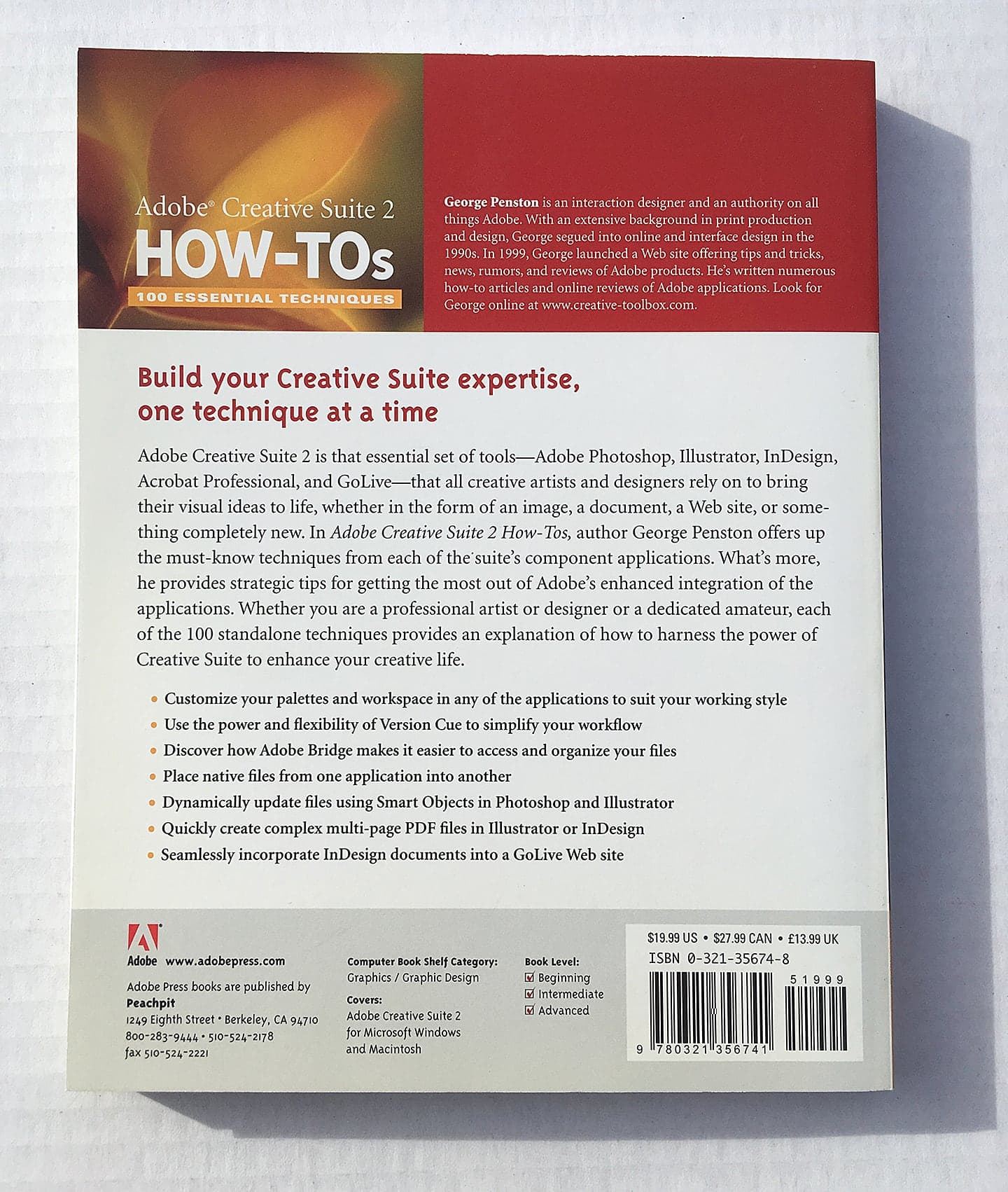 Published book in context